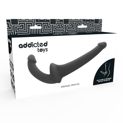 ADDICTED TOYS - DILDO CON VENAS SIN SUJETO NEGRO