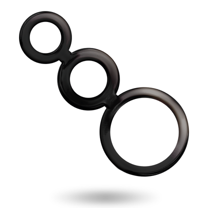 ADDICTED TOYS - RING SET - FOR PENIS - SMOKED