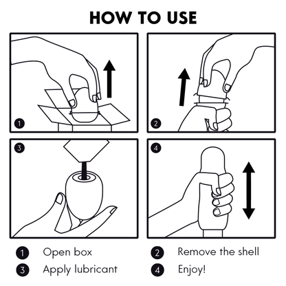 JAMYJOB - DISCRETT RED BACK EGG MASTURBATOR