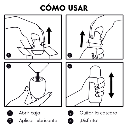 JAMYJOB - DISCRETT RED BACK EGG MASTURBATOR