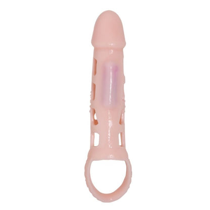 BAILE - VIBRATING PENIS EXTENDER COVER WITH NATURAL WING 13.5 CM