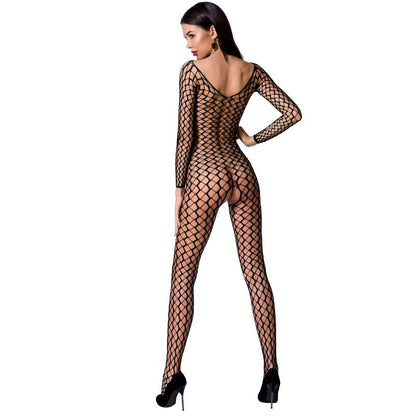 PASSION - WOMAN BS068 BODYSTOCKING RED TALLA UNICA