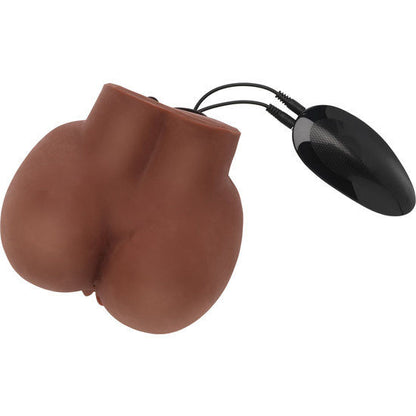 ACT - MASTURBADOR REALISTA BIG ASS CON VIBRADOR MARRÓN