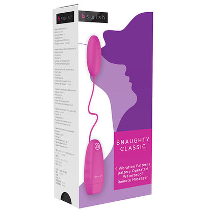 B SWISH - BNAUGHTY CLASSIC CERISE VIBRANT BULLET