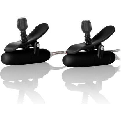 CALEXOTICS - BLACK VIBRATING HEATED TIP TEASERS
