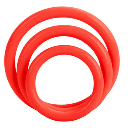 CALEXOTICS - RED TRI-RING SET
