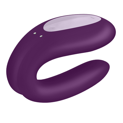 SATISFYER - DOUBLE JOY WITH APP MORADO