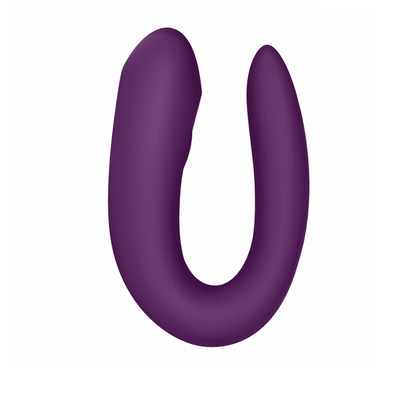 SATISFYER - DOUBLE JOY WITH APP MORADO