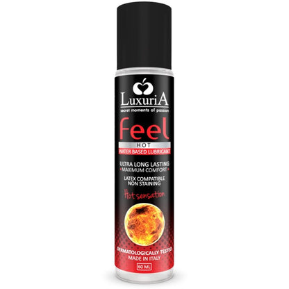 INTIMATELINE - LUXURIA FEEL HOT SENSATION WATER-BASED LUBRICANT 60 ML