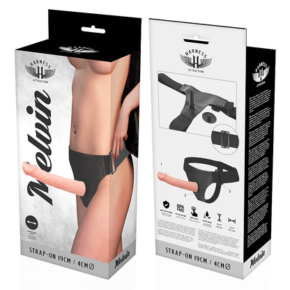 ARNÉS DE ATRACCIÓN - RNES MELVIN FLESH 19 CM -O- 4 CM