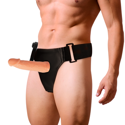 HARNESS ATTRACTION - WILLIAN HOLLOW ARNÉS CON VIBRADOR 17 CM -O- 4.5 CM