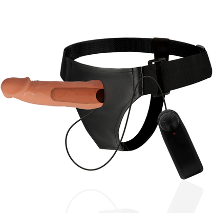 HARNESS ATTRACTION - WILLIAN HOLLOW ARNÉS CON VIBRADOR 17 CM -O- 4.5 CM