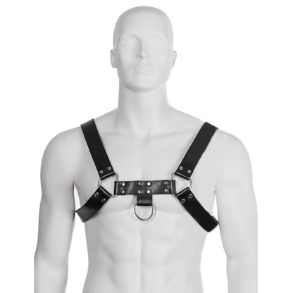 ARNÉS CADENA CUERPO DE PIEL III