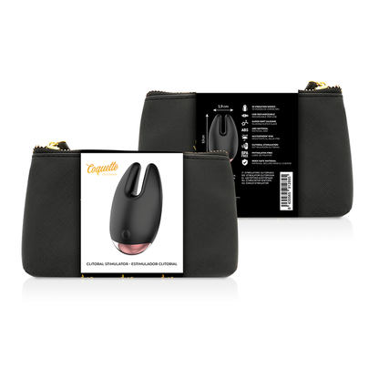 COQUETTE CHIC DESIRE - CLITORAL STIMULATOR BLACK / GOLD