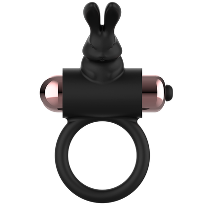 COQUETTE CHIC DESIRE - BLACK/GOLD VIBRATING RING