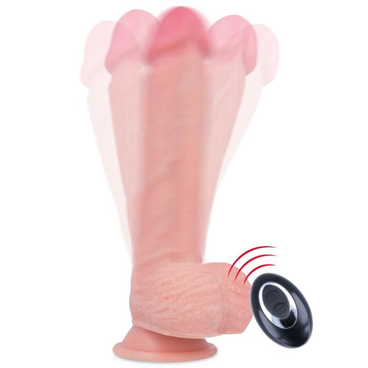 ROCKARMY - APACHE PREMIUM REMOTE CONTROL LIQUID SILICONE VIBRATOR 20.5 CM -O- 4.62 CM