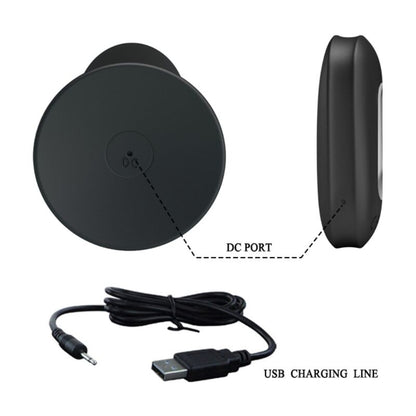 MR PLAY - BLACK ANAL PLUG WITH REMOTE CONTROL AND VIBRATION