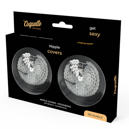COQUETTE CHIC DESIRE - SILVER TOE COVER