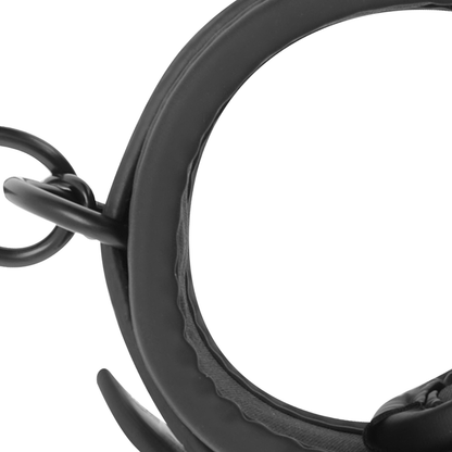 FETISH SUBMISSIVE - NOPRENE LINING HAND AND ANKLE HANDCUFFS SET