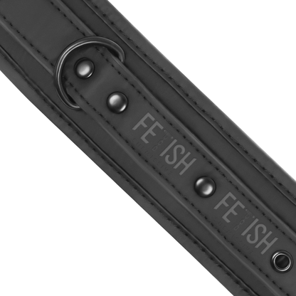 FETISH SUBMISSIVE - NOPRENE LINING HAND AND ANKLE HANDCUFFS SET