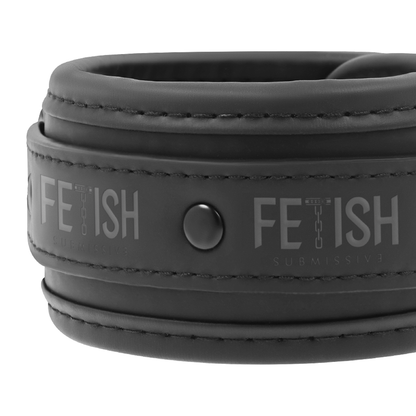 FETISH SUBMISSIVE - NOPRENE LINING HAND AND ANKLE HANDCUFFS SET
