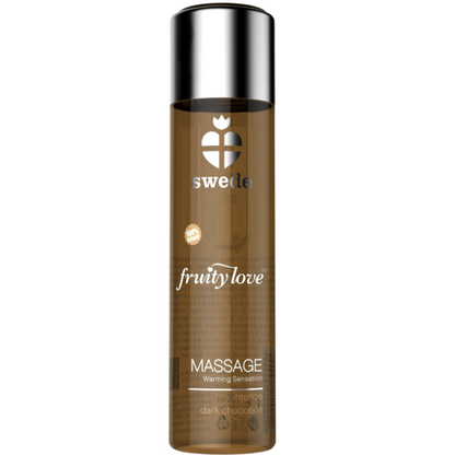 SWEDE - WARMING EFFECT MASSAGE OIL LOVE FRUIT INTENSE DARK CHOCOLATE 120 ML