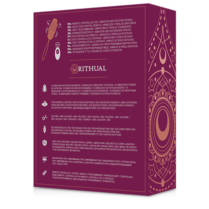 RITHUAL - SITA REMOTE CONTROL EGG BEAD ROTATION + VIBRATION