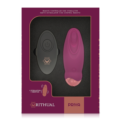 RITHUAL - PRIYA OVO REMOTE CONTROL G-SPOT + VIBRATION