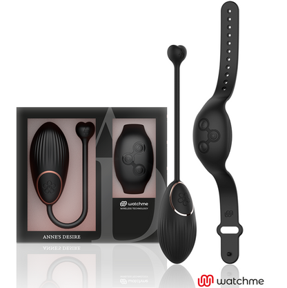 ANNE'S DESIRE - EGG TECHNOLOGY REMOTE CONTROL WATCHME BLACK