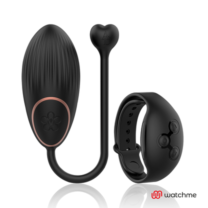 ANNE'S DESIRE - EGG TECHNOLOGY REMOTE CONTROL WATCHME BLACK