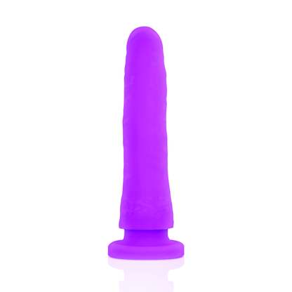DELTA CLUB - TOY HARNESS + PURPLE SILICONE DONG 17 CM -O- 3 CM