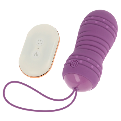 OHMAMA - REMOTE CONTROL EGG 7 ROTATION MODES PURPLE
