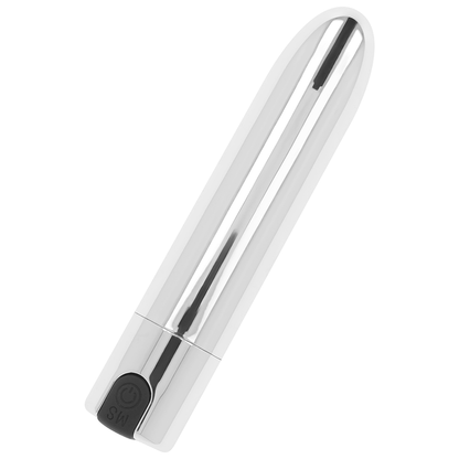 OHMAMA - SILVER VIBRANT BULLET 9.5 CM