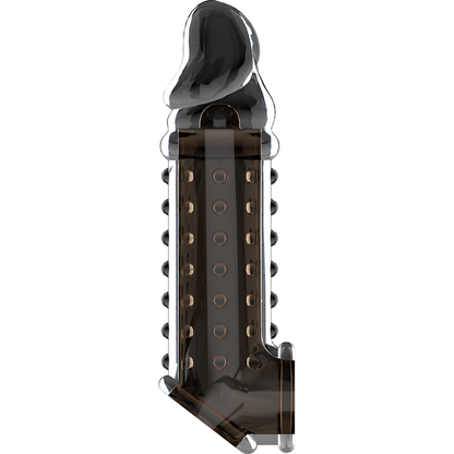 VIRILXL - EXTENSIÓN Y FUNDA DE PENE V11 NEGRA