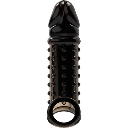 VIRILXL - EXTENSIÓN Y FUNDA DE PENE V11 NEGRA