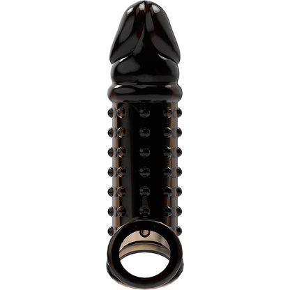 VIRILXL - EXTENSIÓN Y FUNDA DE PENE V11 NEGRA