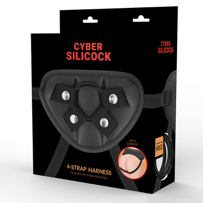 CYBER SILICOCK - FREE 3-RING STRAP HARNESS