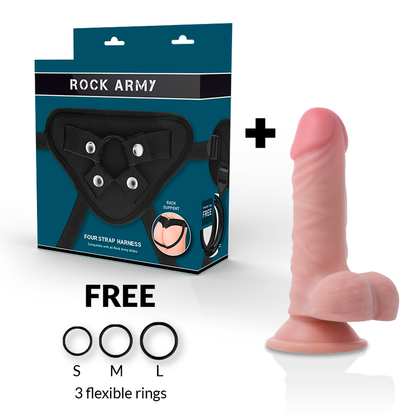 ROCKARMY - ARNÉS + PANZER DOBLE DENSIDAD 17 CM -O- 4.46 CM