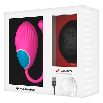 WEARWATCH - WATCHME TECHNOLOGY REMOTE CONTROL FUCHSIA EGG / JET
