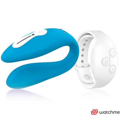WEARWATCH - VIBRADOR DE TECNOLOGÍA DUAL WATCHME INDIGO/NIEVE