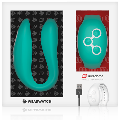 WEARWATCH - DUAL TECHNOLOGY WATCHME VIBRATOR LIGHT GREEN