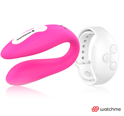 WEARWATCH - VIBRADOR WATCHME DUAL TECHNOLOGY FUCSIA / NIEVE